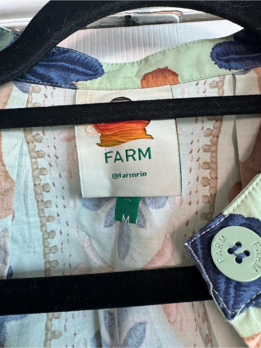 Floral Puff-Sleeve Romper by Farm Rio - Picture 3 of 3
